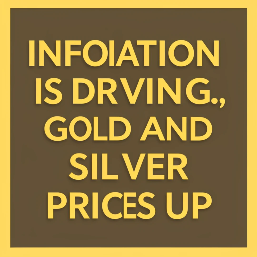 How Inflation Is Driving Gold and Silver Prices Up