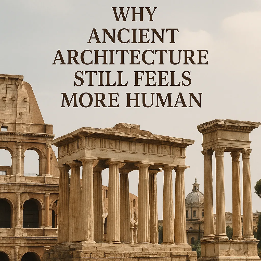 Why Ancient Architecture Still Feels More Human
