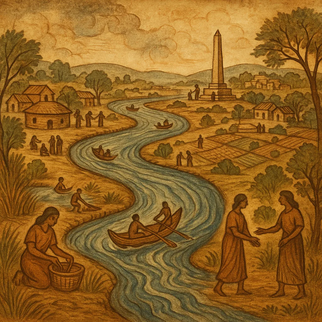 The Cultural Power of Rivers in Building Societies