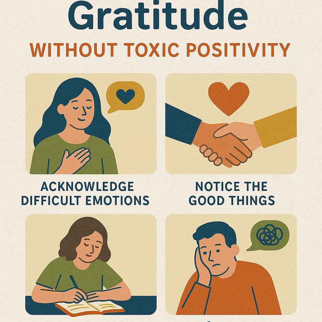 How to Practice Gratitude Without Toxic Positivity