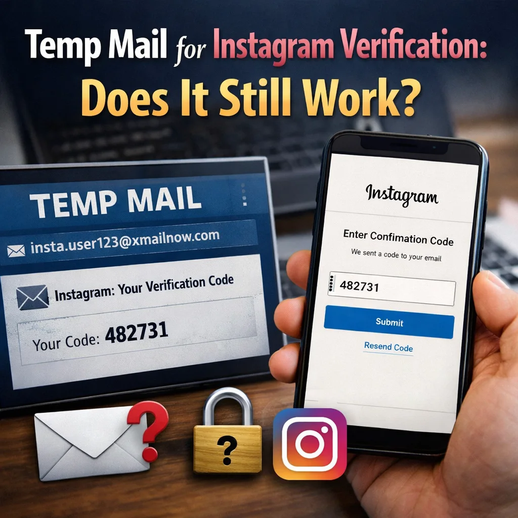 Temp Mail for Instagram Verification: Does It Still Work?