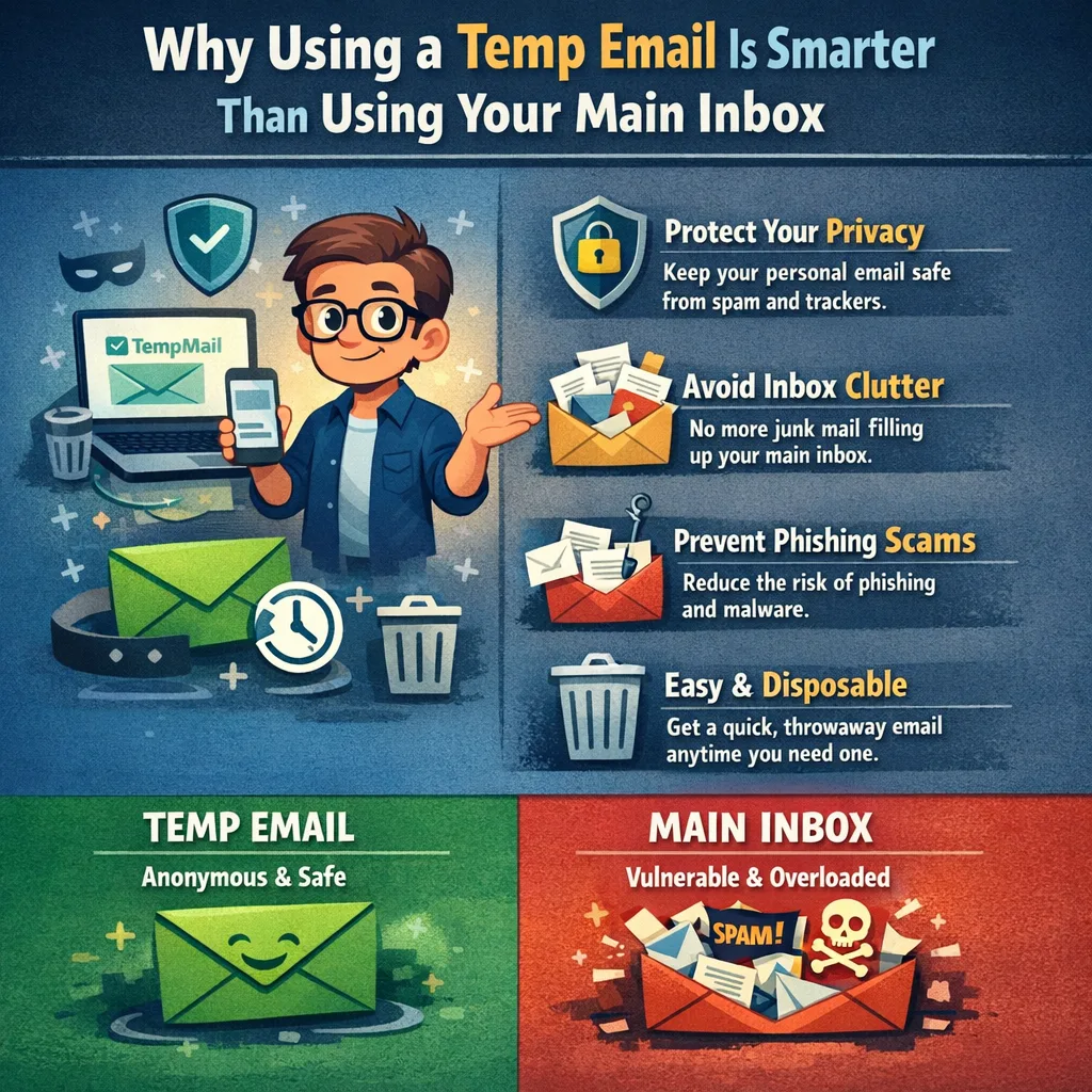 Why Using a Temp Email Is Smarter Than Using Your Main Inbox