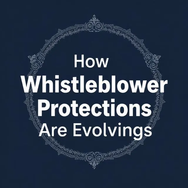 How Whistleblower Protections Are Evolving