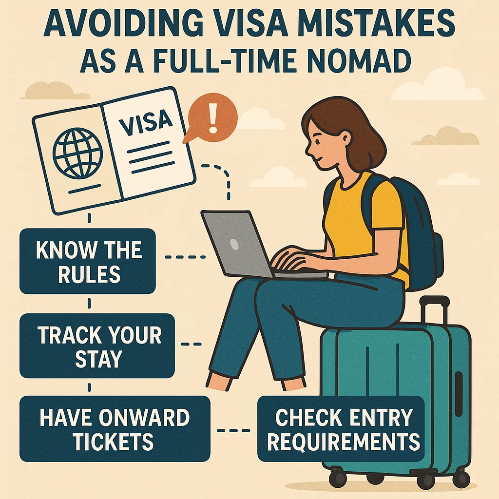 Avoiding Visa Mistakes as a Full-Time Nomad