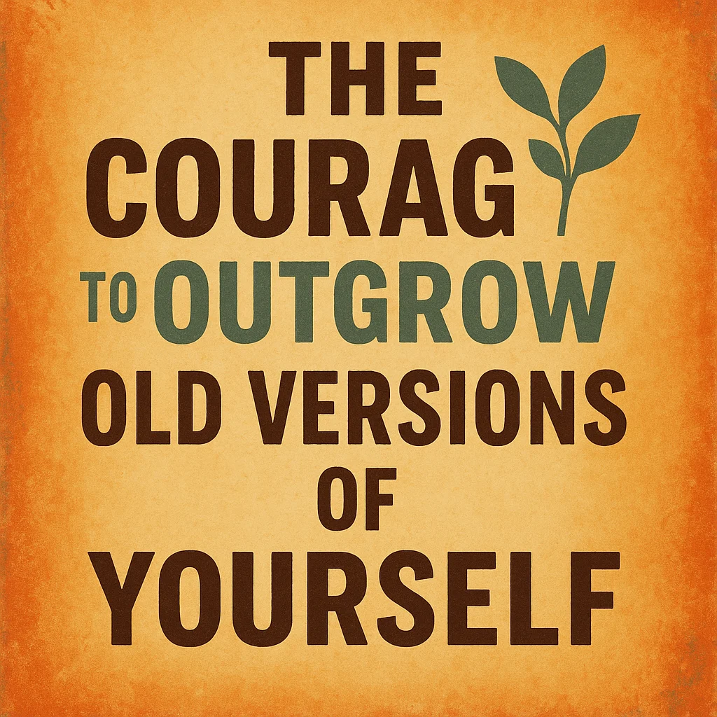 The Courage to Outgrow Old Versions of Yourself