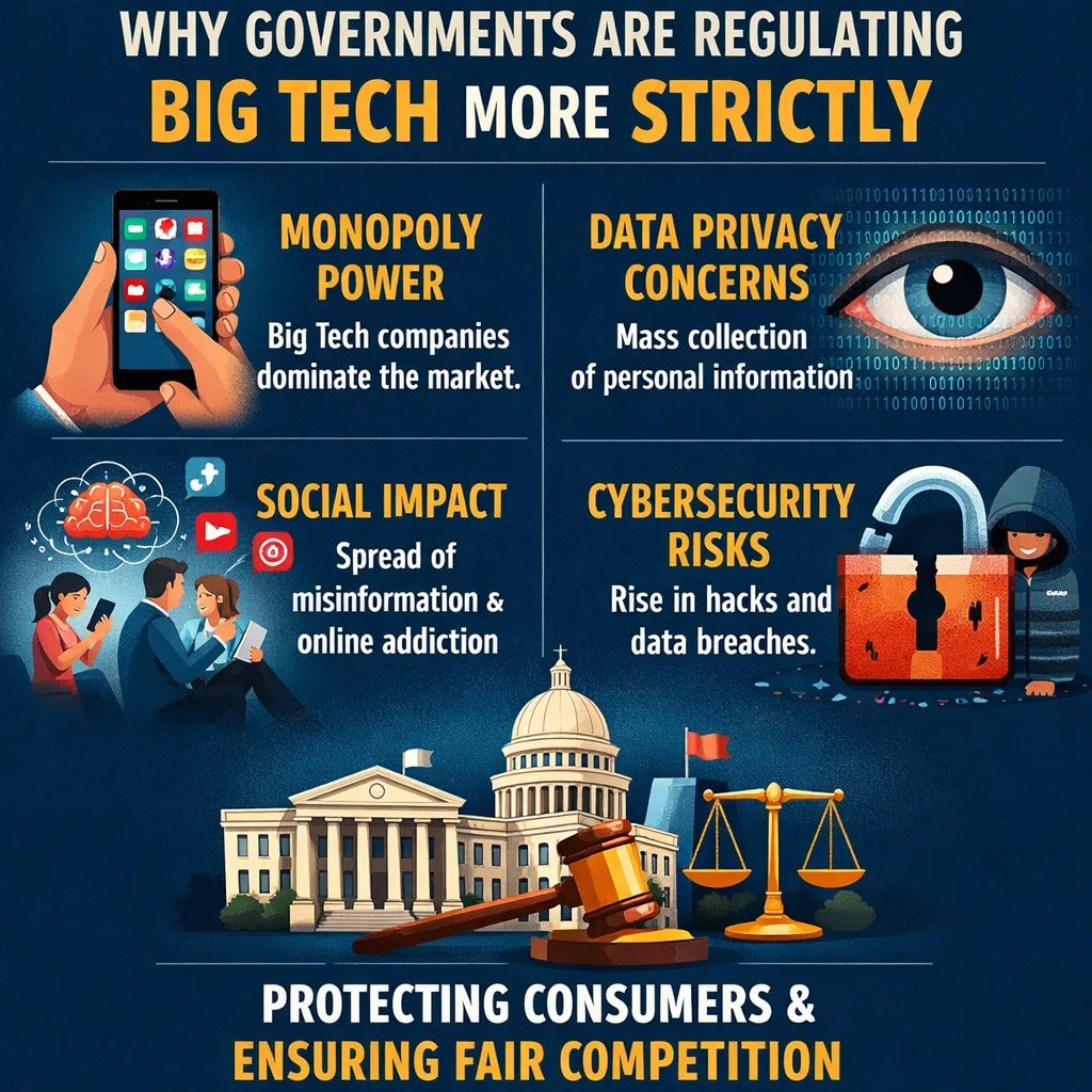 Why Governments Are Regulating Big Tech More Strictly