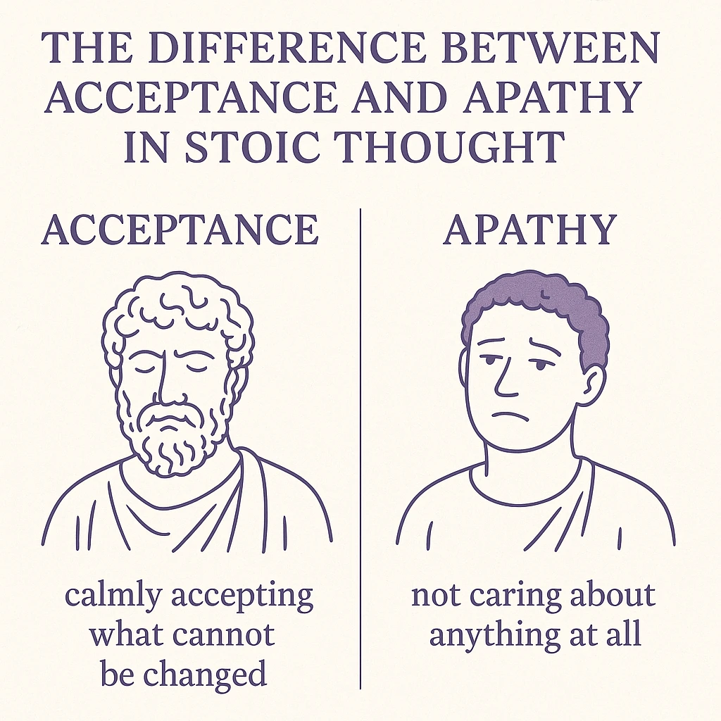 The Difference Between Acceptance and Apathy in Stoic Thought