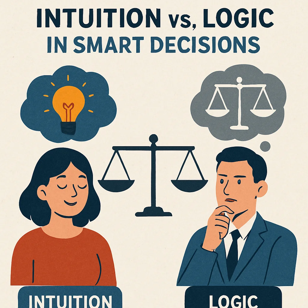 The Role of Intuition vs. Logic in Smart Decisions