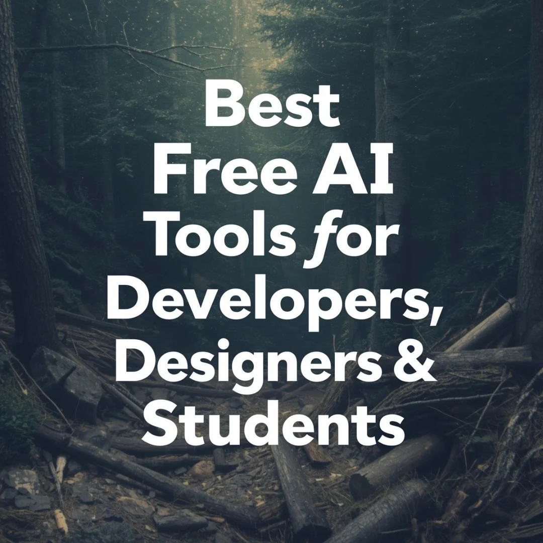 Best Free AI Tools for Developers, Designers & Students