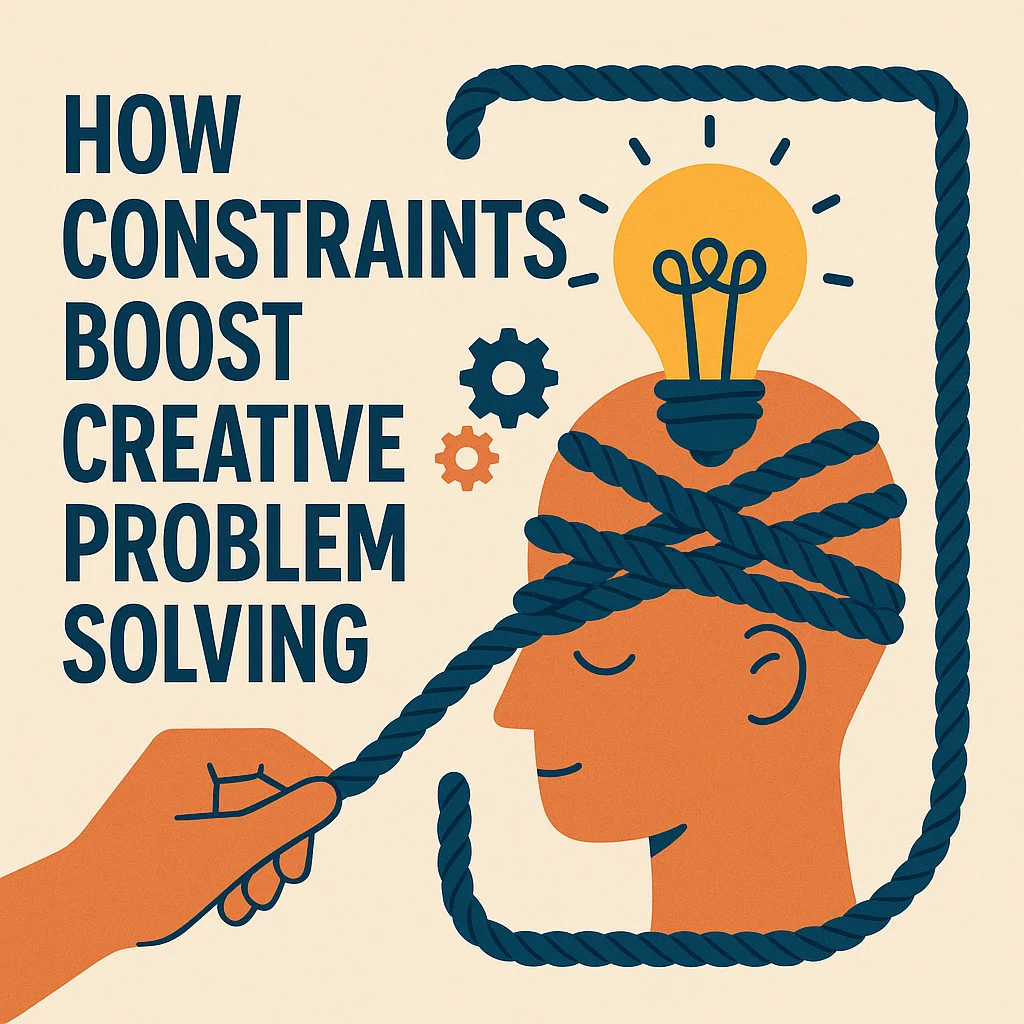 How Constraints Boost Creative Problem Solving