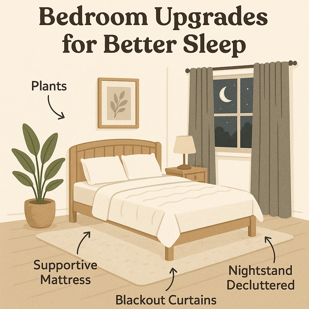 Bedroom Upgrades for Better Sleep (No Gadgets)