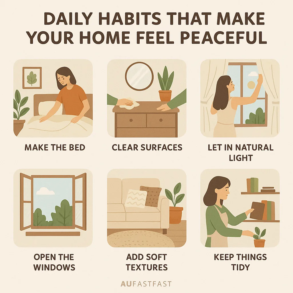 Daily Habits That Make Your Home Feel Peaceful