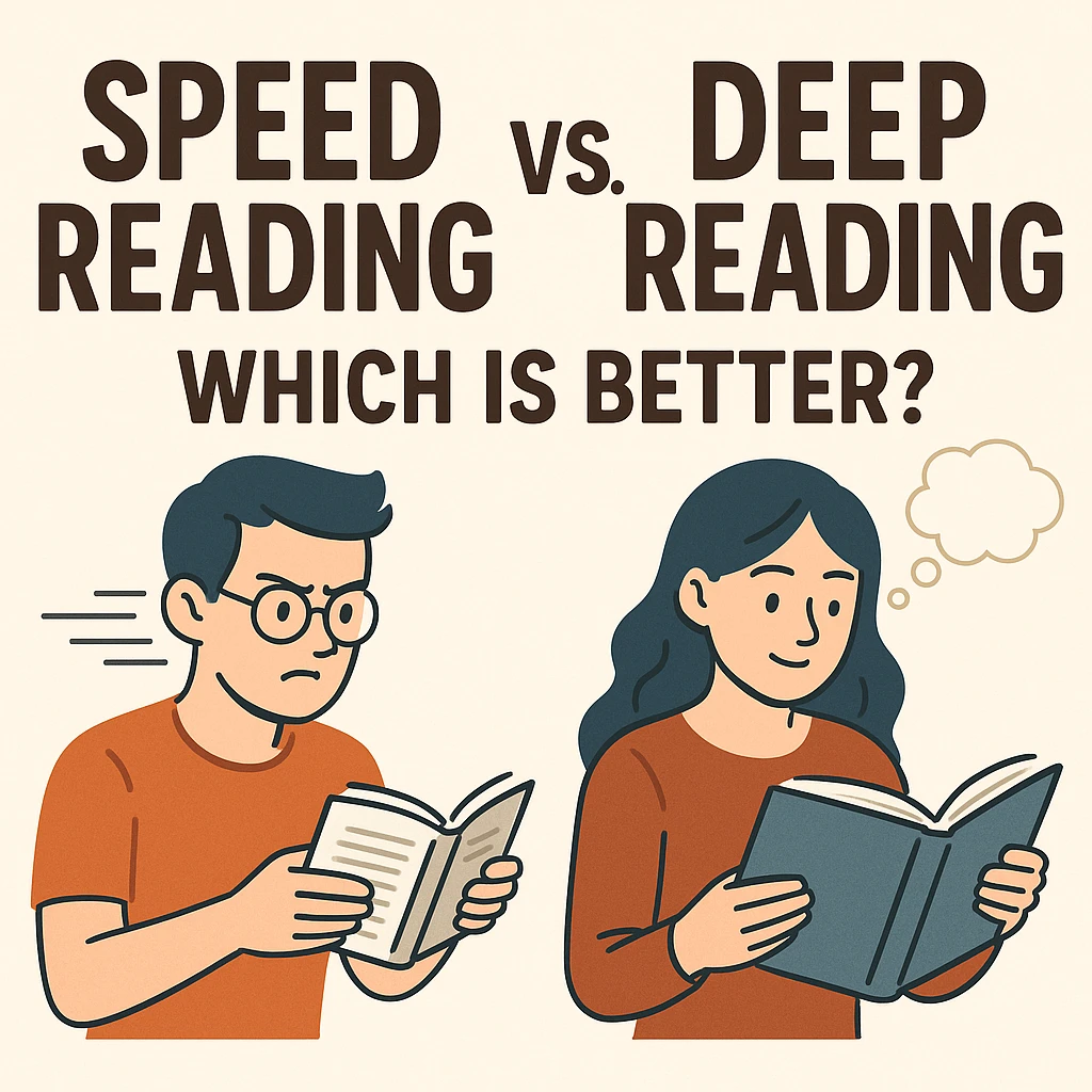 Speed Reading vs. Deep Reading: Which Is Better?