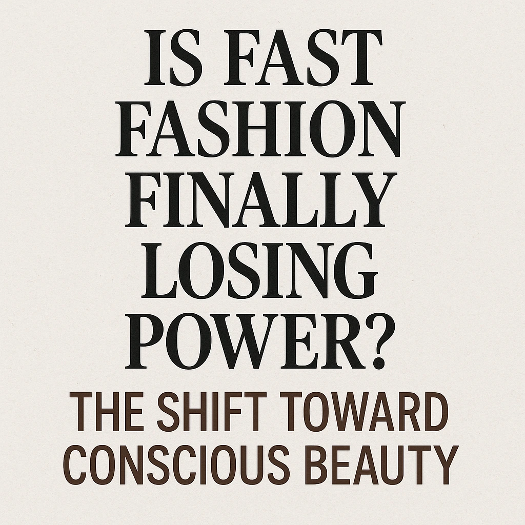 Is Fast Fashion Finally Losing Power? The Shift Toward Conscious Beauty